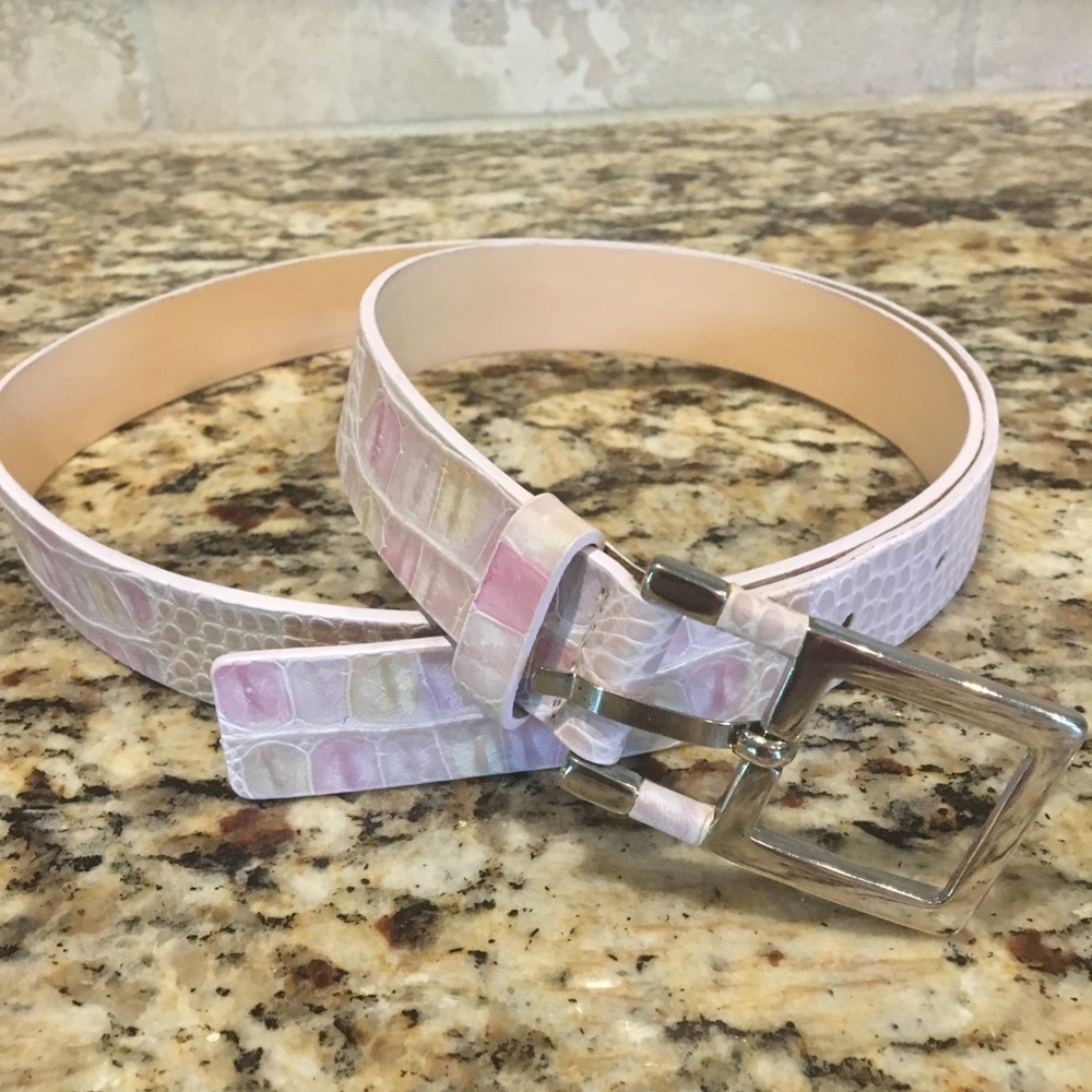 Garuglieri Italian Leather Belt Medium